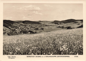 01778 Geising Erzgebirge mit Kohlhaukuppe * 1959