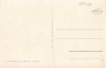01778 Geising Erzgebirge * um 1940