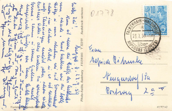 01778 Geising Erzgebirge o 1959