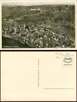 Geislingen Steige Luftaufnahme *ca. 1940