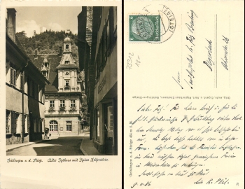 Geislingen Steige Altes Rathaus o 10.11.1936