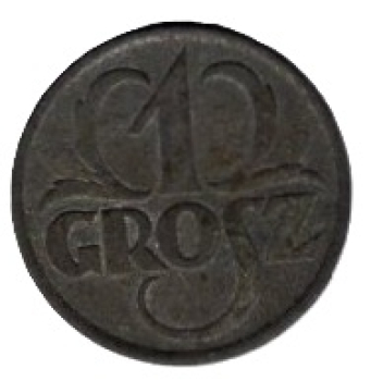 Generalgouvernement 1 Grosz 1939 Polen