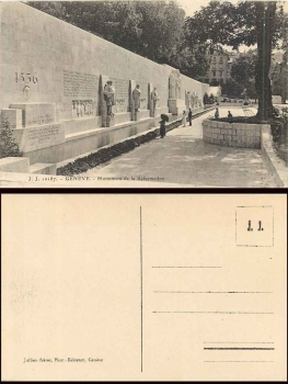 Geneve Monument de la Reformation *ca. 1930