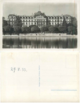 Geneve Palais des Nations *1933