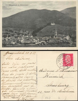 Gengenbach Black Forest o 28.08.1929