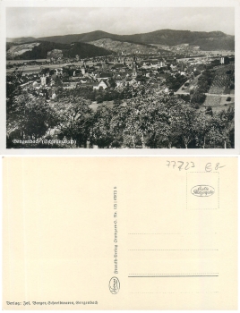 77723 Gengenbach Schwarzwald * ca. 1940