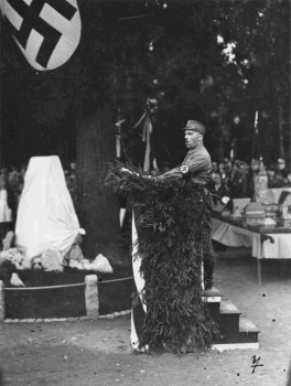 09326 Geringswalde, 700 Jahrfeier 02.-04.September 1933 Rede eines SA-Mannes Echtfoto