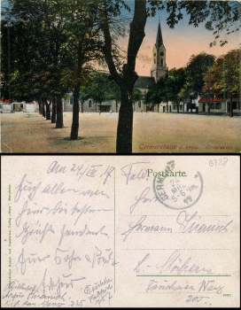 Germersheim Kirchenplatz o 24.3.1917