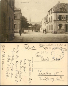 Germesheim Lilienstrasse o 8.8.1915