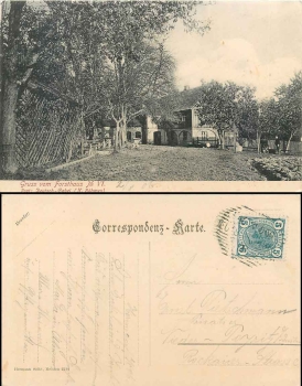 Deutsch Gabel Jablonne v Podjestedi Boehmen Forsthaus No. VI o 2.8.1906