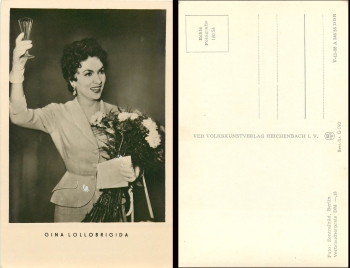 Gina Lollobrigida Foto: Zentralbild Berlin Best. Nr. G 590
