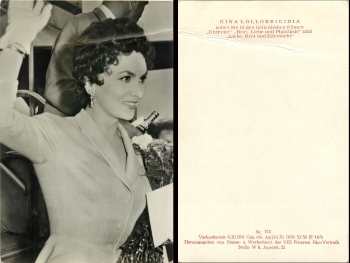 Gina Lollobrigida, Progress, 173
