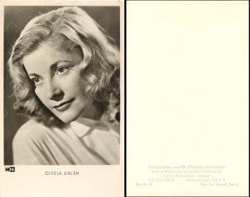 Gisela Uhlen DEFA-Film Nr.45