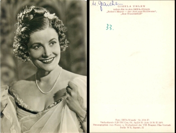 Gisela Uhlen Progress Film Vertrieb Nr. 3794 40