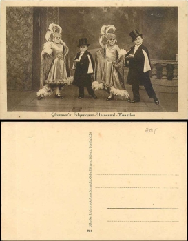 Glaessner's Lilliputian Universal Artist Dwarfs Small People * ca.1925