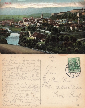 Glatz Schlesien Klodzko o 1912