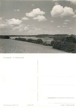 17255 Gobenow-See Kreis Neustrelitz *1962 