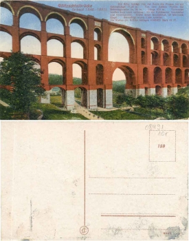 08491 Goeltzsch Viaduct * approx. 1917