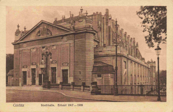Goerlitz Stadthalle * um 1910