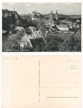 91327 Gössweinstein, Totalansicht, * ca. 1940