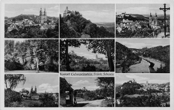 91327 Goessweinstein Mehrbildkarte * um 1940