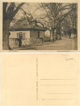 Goettingen Bismarck house * about 1920