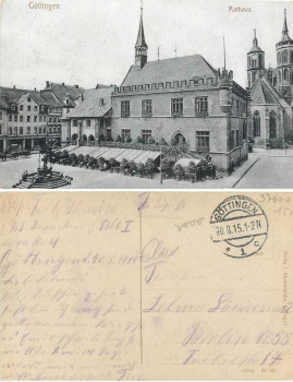Goettingen Rathaus o 20.8.1915