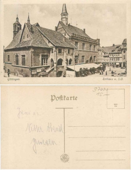 Goettingen Rathaus *um 1923