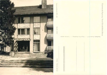 01824 Gohrisch Gästeheim der Regierung *1966 Hanich1354