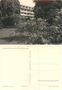 01824 Gohrisch guest home of the GDR government *1962 Hanich1491