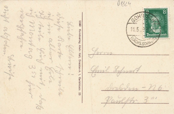 01824 Gohrischstein Saxon Switzerland o 1929