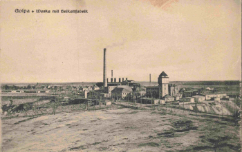 06772 Golpa Gräfenhainichen Brikettfabrik * um 1930