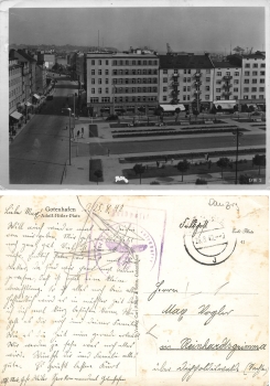 Gotenhafen Adolf Hitler Platz Feldpost Barrier Company August 26, 1942