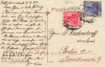 06772 Gräfenhainichen Paul Gerhard Kapelle und Hallesche Strasse o 1920