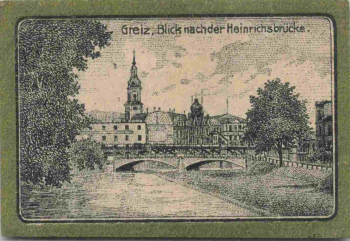 Greiz (Vogtland) emergency money note, 1921