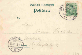 Greiz Vogtland Gruss aus.. Litho Bahnpost Greiz-Neumark (Sachsen) Zug 2225 o 1901