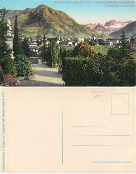 Gries bei Bozen Erzherzog Heinrich Promenade *ca. 1910
