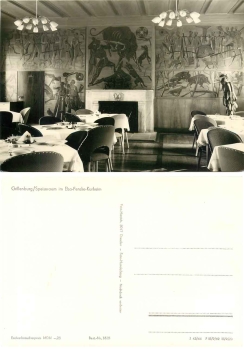 01737 Grillenburg Tharandter Wald Speiseraum Elsa Fenske Heim *1966 Hanich1825