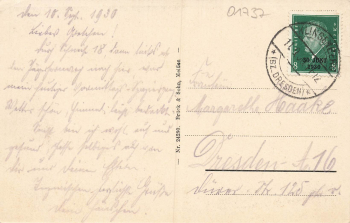 01737 Grillenburg Kurort Hartha Tharandt Jagdschloss o 1930