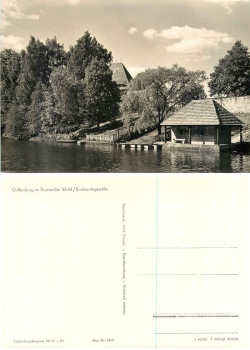 01737 Grillenburg Tharandt Bootsanlegestelle *1965 Hanich1439