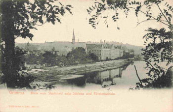 04668 Grimma Fürstenschule * um 1900