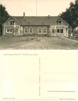 17268 Gross Vaeter Templin youth hostel "Birkenhof" *1958 Hanich oN