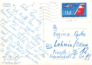 01558 Großenhain Lessingplatz o 1974