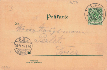 01558 Großenhain Gruss aus Litho o 1896