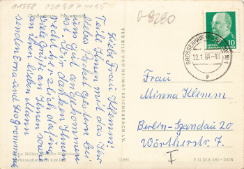 01558 Großenhain Frauenmarkt o 1964