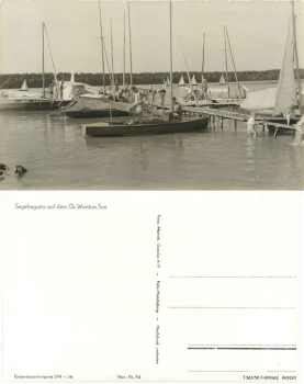 16775 Great Wentow Lake Sailing Regatta *1959