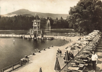 02779 Großschönau Sachsen Waldstrandbad o 1976
