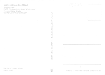 02779 Großschönau Sachsen 1985