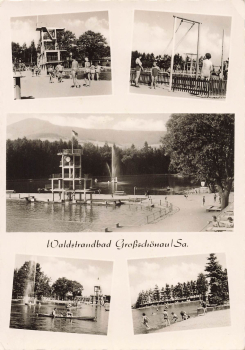 02779 Großschönau Sachsen Waldstrandbad o 1963