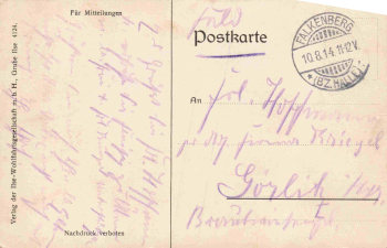 01983 Grube Ilse Großräschen Direktions Villa o 1914